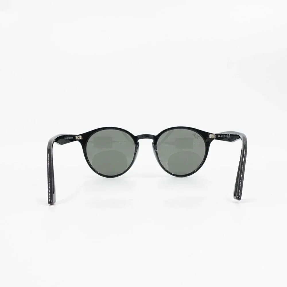 Ray-Ban Classic RB2180 Phantos Sunglasses Gray Green and Black OS